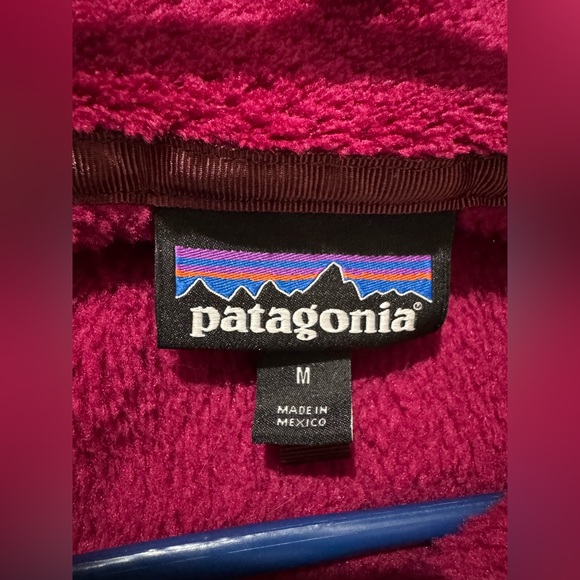 Patagonia Re-Tool Snap-T Fleece Pullover Magenta. Women’s Medium. - Picture 3 of 8